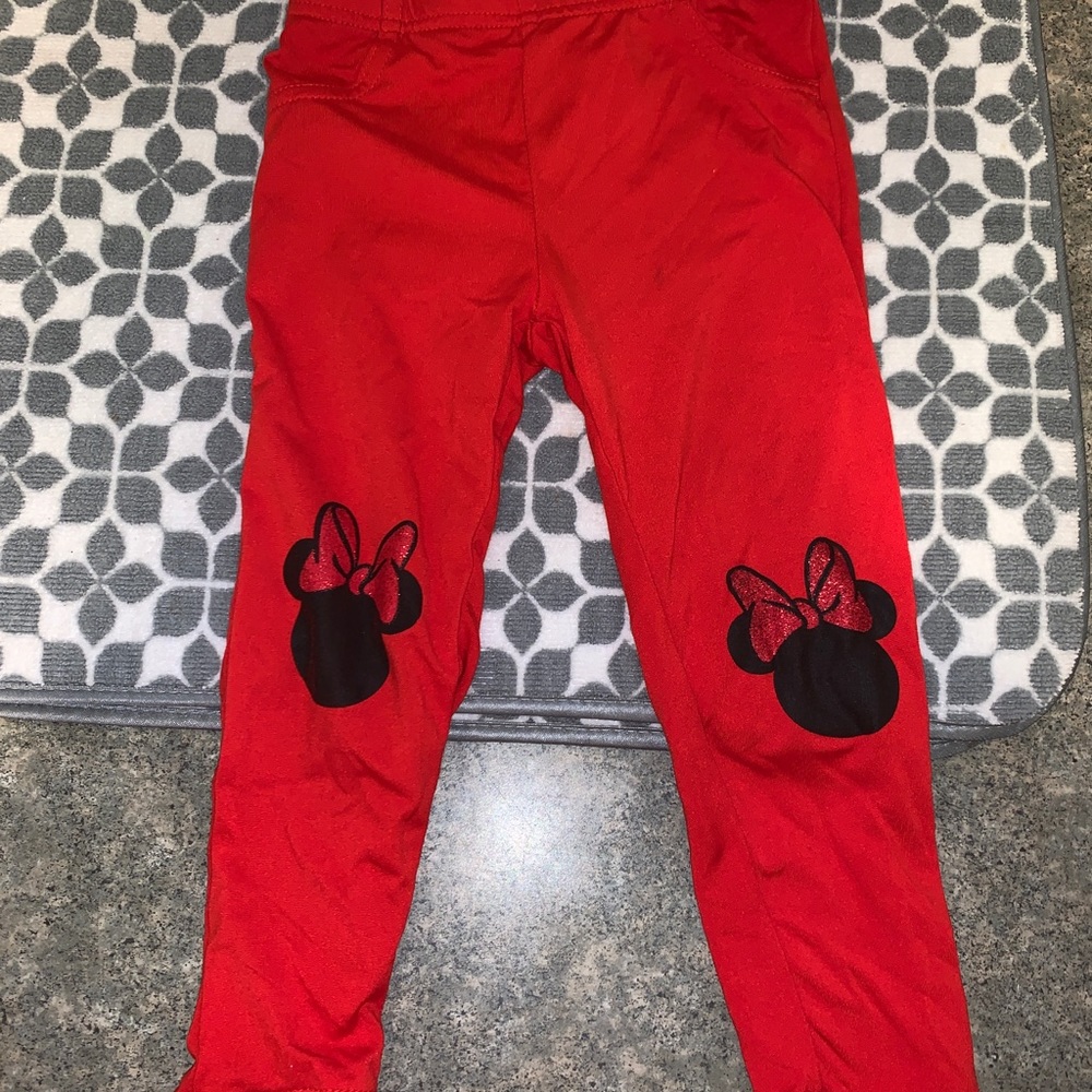 Minnie Mouse leggings size 3t